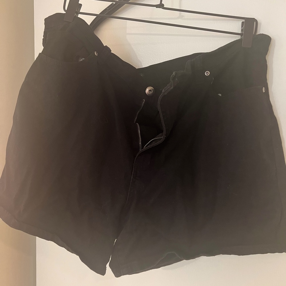 Forever 21+ Black Denim Jean Shorts Plus Size 20